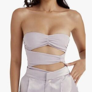 House of Cb Strapless Bodysuit